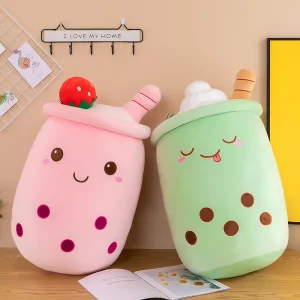 Boba gosedjur som mjuk bubbeltekopp och kramkudde, kawaii-present till barn 11 Boba gosedjur som mjuk bubbeltekopp och kramkudde, kawaii-present till barn