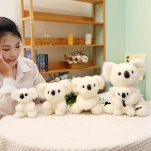 Koala gosedjur som björnkudde, Furry och mjuk, björn lurvig lovely