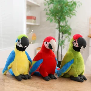 Djurfigurer gosedjur, Tropical bird design och mjuk 14 Djurfigurer gosedjur, Tropical bird design och mjuk