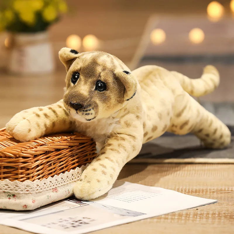 Lejon och tiger gosedjur med söt, realistisk djurdesign och storlek, 39–58 cm 6 Lejon och tiger gosedjur med söt, realistisk djurdesign och storlek, 39–58 cm - Bild 6