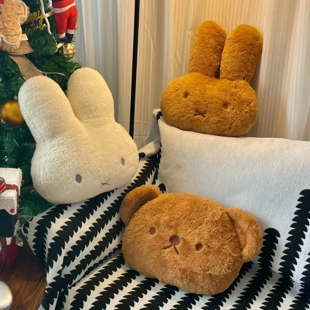 Miffy gosedjur i kawaii-stil som söt, mjuk och bekväm soffkudde samt present 3 Miffy gosedjur i kawaii-stil som söt, mjuk och bekväm soffkudde samt present - Bild 3