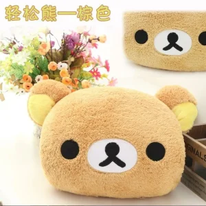 Kawaii Rilakkuma björn gosedjur med Kiiroitori som kudde på 30 cm och handvärmare 8 Kawaii Rilakkuma björn gosedjur med Kiiroitori som kudde på 30 cm och handvärmare