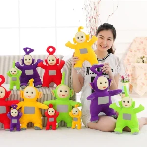Flera figurvarianter av Teletubbies som gosedjur med kreativ och söt tecknad stil 13 Flera figurvarianter av Teletubbies som gosedjur med kreativ och söt tecknad stil