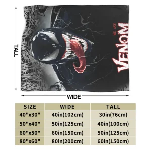 Varm och mjuk Venom-pläd i streetinspirerad stil, även som sängöverkast, 102–204 cm 19 Varm och mjuk Venom-pläd i streetinspirerad stil, även som sängöverkast, 102–204 cm