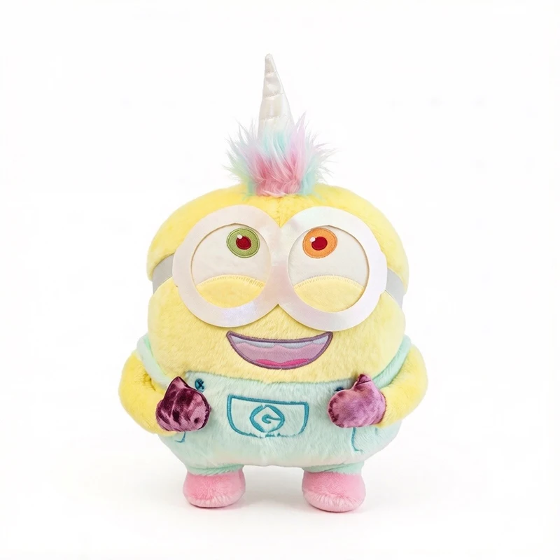 Licensierat Minions enhörning gosedjur i dräkt med regnbågshorn från Despicable Me 9 Licensierat Minions enhörning gosedjur i dräkt med regnbågshorn från Despicable Me - Bild 9