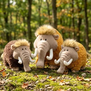 Alternative view of Elefant gosedjur i mammutdesign, klämbart och sött för rum, skrivbord och sömn