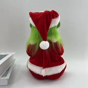 Monster som nyckelring, Green och Fun, grön monsterdocka juldekoration lekfull