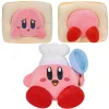 Kirby gosedjur med Bread Kirby, Cook Kirby, Magolor och Star Kirby i anime-stil