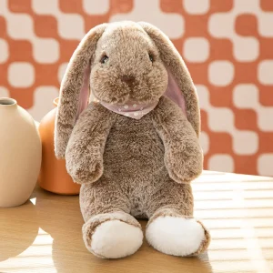 Kawaii kanin gosedjur med långa öron, sovande tecknad kramkudde som födelsedagspresent 41 Kawaii kanin gosedjur med långa öron, sovande tecknad kramkudde som födelsedagspresent