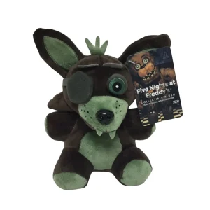 Björn gosedjur i söt tecknad stil från Five Nights at Freddy’s med Foxy och Freddy