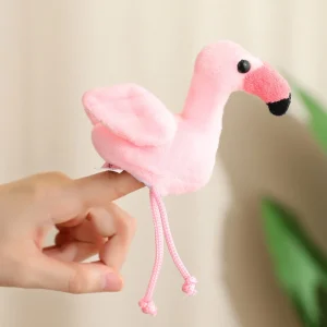 Små gosedjur som fingerpuppor i flera figurvarianter för lek och sagoberättande 27 Små gosedjur som fingerpuppor i flera figurvarianter för lek och sagoberättande
