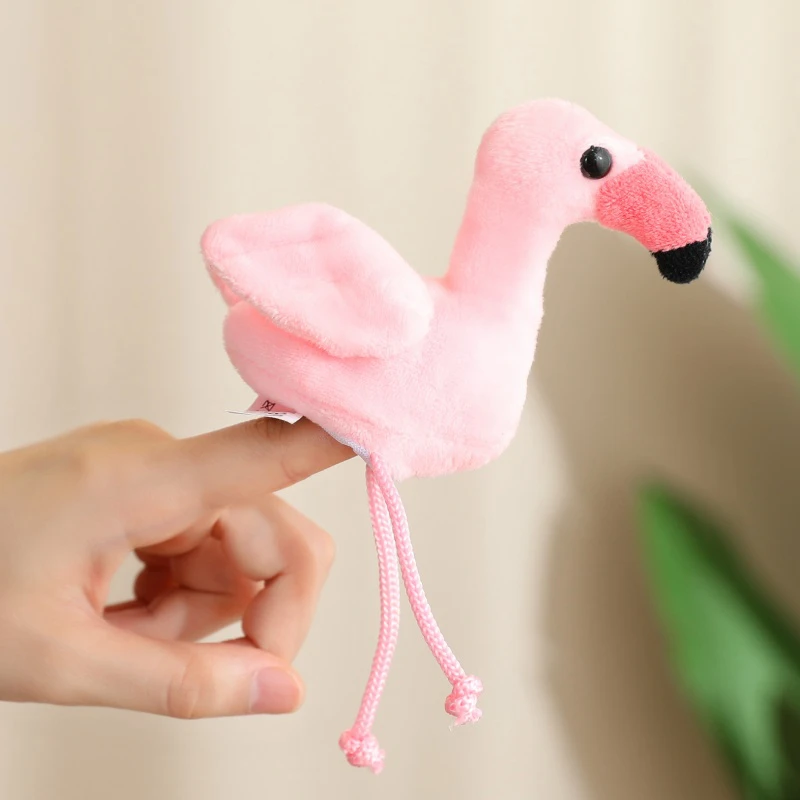 Små gosedjur som fingerpuppor i flera figurvarianter för lek och sagoberättande 10 Små gosedjur som fingerpuppor i flera figurvarianter för lek och sagoberättande - Bild 10