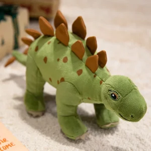 Dinosaurie gosedjur som plyschkudde, Green och Comfortable