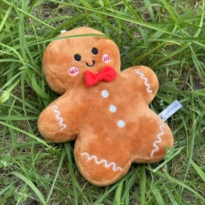 Gingerbread man som nyckelring, söt och Chocolate cookie design, 17 cm