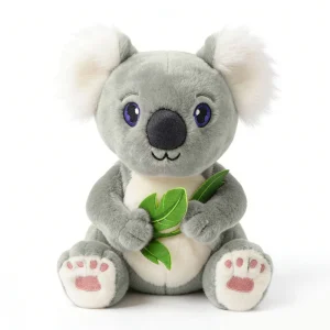 Koala gosedjur med mor och unge, naturtrogen, kreativ och mjuk utformning, 27 cm 8 Koala gosedjur med mor och unge, naturtrogen, kreativ och mjuk utformning, 27 cm