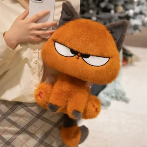 Alternative view of 25 cm orange katt gosedjur med söt, cool och kreativ design för barn och hemmet