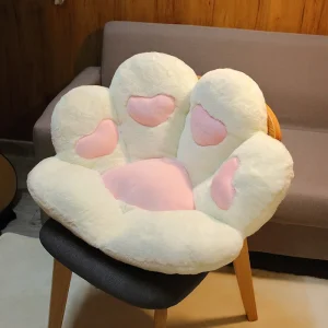 Sittdyna med söt kattass i kawaii-stil, 60 cm, för hemmet, kontoret och vila