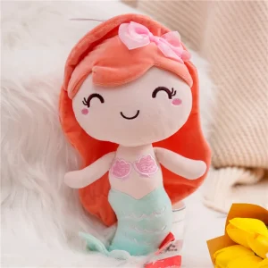 Mermaid gosedjur i prinsessstil som docka och födelsedagspresent till barn, 20–28 cm