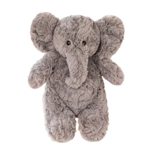 Elefant gosedjur som elefantkudde, tecknad och söt, stil mjuk plyschkudde, 30–58 cm