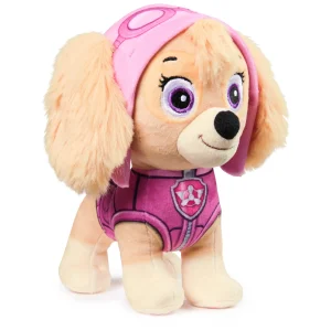 Sex varianter av gosedjur med Paw Patrol-karaktärer från Rescue Wheels för barn