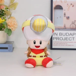 Captain Toad gosedjur från Super Bros och Treasure Tracker, mjuk docka med söt stil 10 Captain Toad gosedjur från Super Bros och Treasure Tracker, mjuk docka med söt stil