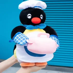 Alternative view of Pingu-docka från köksserien, söt ryggsäcksberlock och födelsedagspresent till vänner