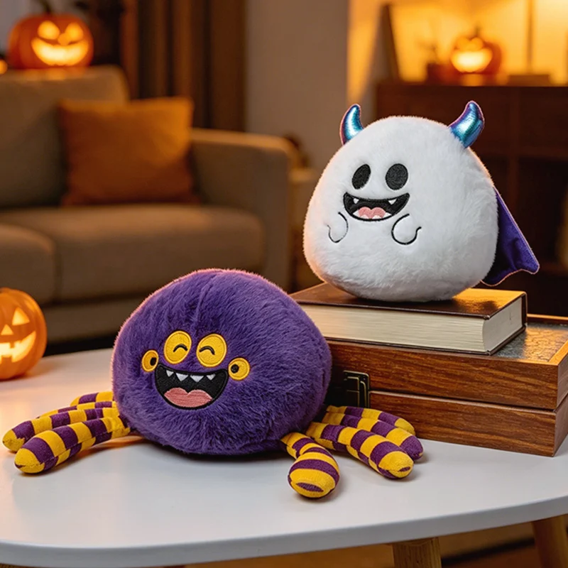Sött bat gosedjur i rund Dango-form för Halloween, fest, barn och heminredning 3 Sött bat gosedjur i rund Dango-form för Halloween, fest, barn och heminredning - Bild 3