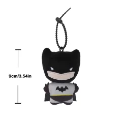 DC-karaktärer från Justice League som söta tecknade nyckelringsfigurer, 9 cm