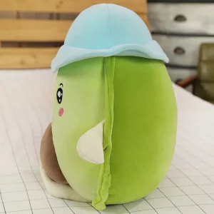 Avokadokudde som gosedjur i flera figurvarianter, med hatt i kawaii-stil, 30–80 cm 9 Avokadokudde som gosedjur i flera figurvarianter, med hatt i kawaii-stil, 30–80 cm