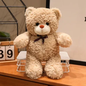Sött björn gosedjur som sovsällskap, 30 cm, i flera färger för babyshower och gåvor