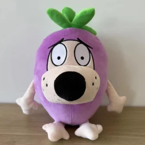 Lila hund gosedjur i tecknad kawaii-stil, fluffigt och tokigt, som födelsedagspresent 11 Lila hund gosedjur i tecknad kawaii-stil, fluffigt och tokigt, som födelsedagspresent