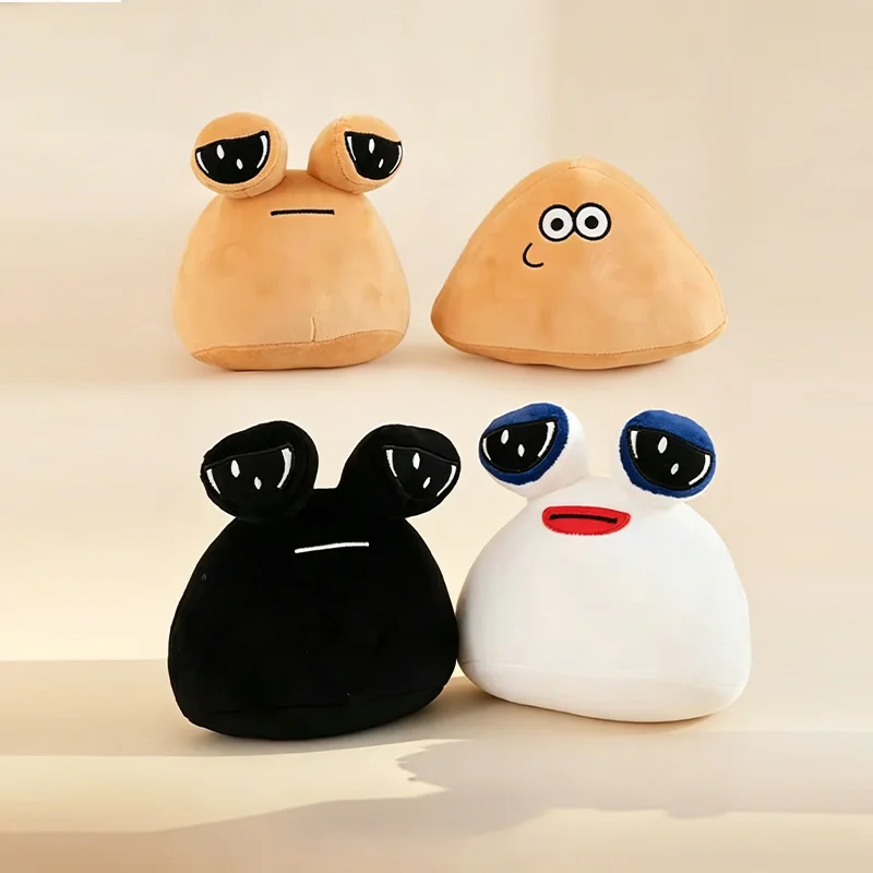 Pou gosedjur från My Pet Alien, storögd alienkudde i anime- och spelstil, 10–40 cm 2 Pou gosedjur från My Pet Alien, storögd alienkudde i anime- och spelstil, 10–40 cm - Bild 2