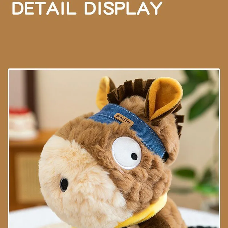 Donkey som nyckelring, söt och fluffig, donkeydekoration mjuk multiple outfits 4 Donkey som nyckelring, söt och fluffig, donkeydekoration mjuk multiple outfits - Bild 4