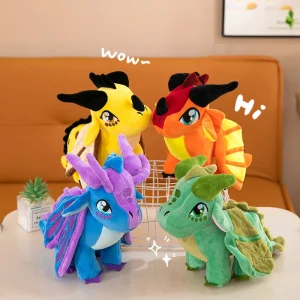 Wings of Fire-drake gosedjur på med animerad karaktärsdesign och hög kvalitet, 30 cm 16 Wings of Fire-drake gosedjur på med animerad karaktärsdesign och hög kvalitet, 30 cm