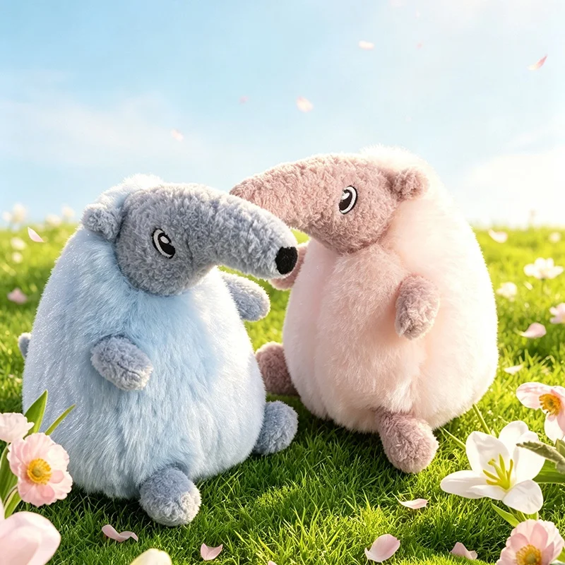 Anteater gosedjur, fluffig och söt, myrslok design extra mjuk 5 Anteater gosedjur, fluffig och söt, myrslok design extra mjuk - Bild 5