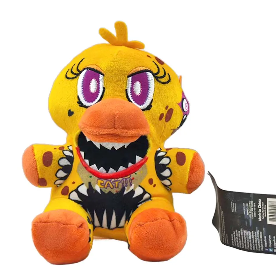 Söta FNAF-gosedjur med Five Night At Freddy-karaktärer, som present för barn, 18 cm 32 Söta FNAF-gosedjur med Five Night At Freddy-karaktärer, som present för barn, 18 cm - Bild 32