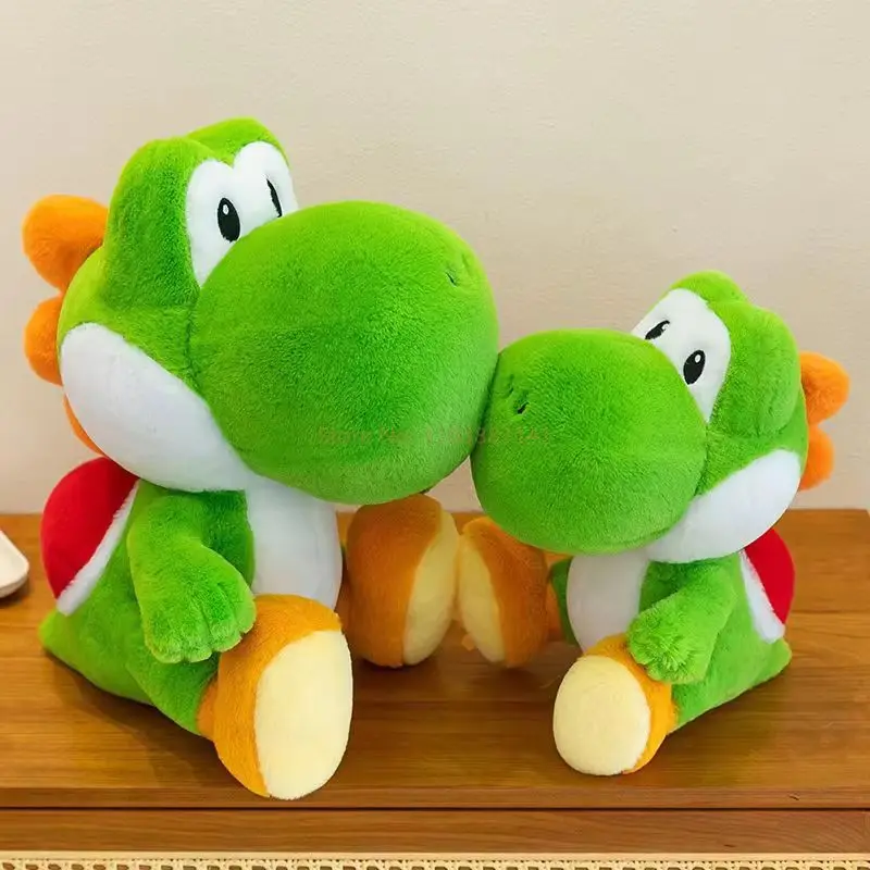Yoshi från Super Mario Bros, söt drake som mjukt gosedjur, extra stor, 30–40 cm 5 Yoshi från Super Mario Bros, söt drake som mjukt gosedjur, extra stor, 30–40 cm - Bild 5
