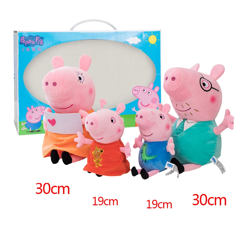 Peppa Pig familjeset för barn med George, dinosaurie, rosa docka och björn gosedjur 8 Peppa Pig familjeset för barn med George, dinosaurie, rosa docka och björn gosedjur - Bild 8