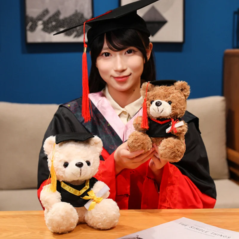 Björn gosedjur med doktorstema och examensmotiv i söt, rolig kawaii-stil, 16–25 cm 6 Björn gosedjur med doktorstema och examensmotiv i söt, rolig kawaii-stil, 16–25 cm - Bild 6