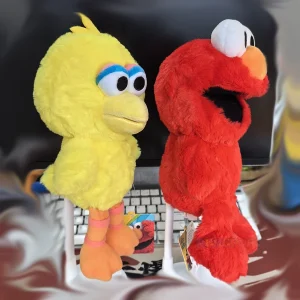 Klassiskt Sesame Street Big Bird gosedjur med Elmo, Cookie Monster och Oscar, 20 cm 14 Klassiskt Sesame Street Big Bird gosedjur med Elmo, Cookie Monster och Oscar, 20 cm