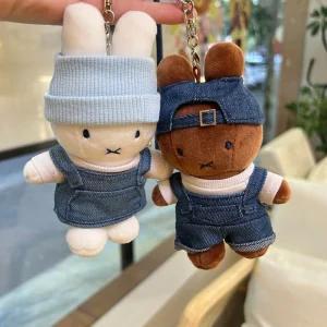 Miffy-nyckelring som kawaii animeaccessoar i tecknad denim- och dopamine-stil 11 Miffy-nyckelring som kawaii animeaccessoar i tecknad denim- och dopamine-stil