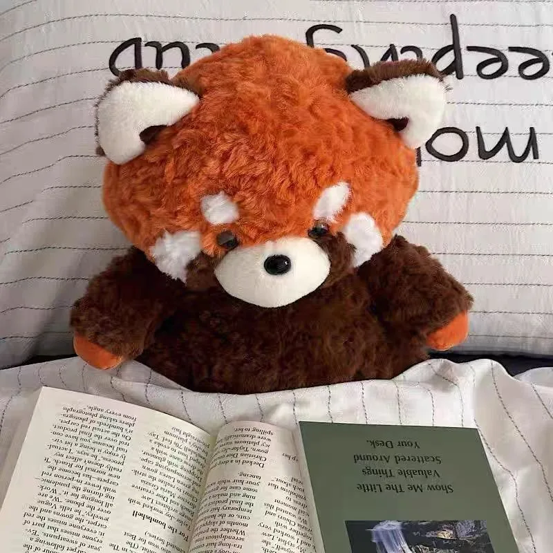 Panda gosedjur i tecknad stil med tvättbjörn, kramkudde för födelsedag, 25–35 cm 5 Panda gosedjur i tecknad stil med tvättbjörn, kramkudde för födelsedag, 25–35 cm - Bild 5