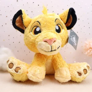 Simba gosedjur från Disney The Lion King – lejonunge i mjuk plysch, cirka 25 cm