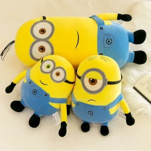 Alternative view of Bob gosedjur och Stuart från Minions, mjuka gula kramkuddar i jeans, 20–35 cm