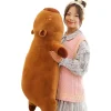 Kawaii kapybara gosedjur som mjuk, fluffig sovkudde för soffan, skolan och tupplur
