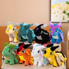 Wings of Fire-drake gosedjur på med animerad karaktärsdesign och hög kvalitet, 30 cm