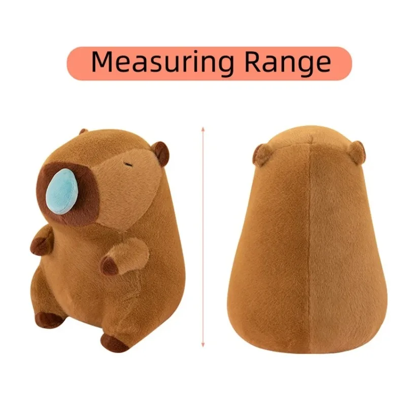Kapybara gosedjur som stor kramkudde i tecknad kawaii-stil med snordetalj, 50 cm 6 Kapybara gosedjur som stor kramkudde i tecknad kawaii-stil med snordetalj, 50 cm - Bild 6