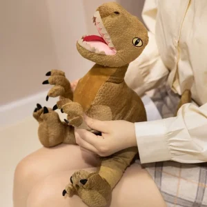 Dinosaurie gosedjur som plyschkudde, Green och Comfortable