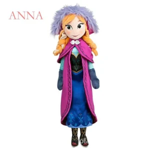 Frozen 2-karaktärer gosedjur som mjuka dockor i snödrottnings- och prinsessstil