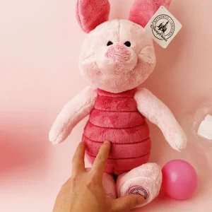 Piglet (Nasse) gosedjur från Winnie the Pooh, rosa med söt kawaii- och animeestetik